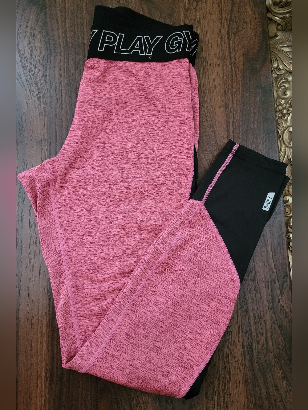 Only Play Black Pink Training Leggings size M